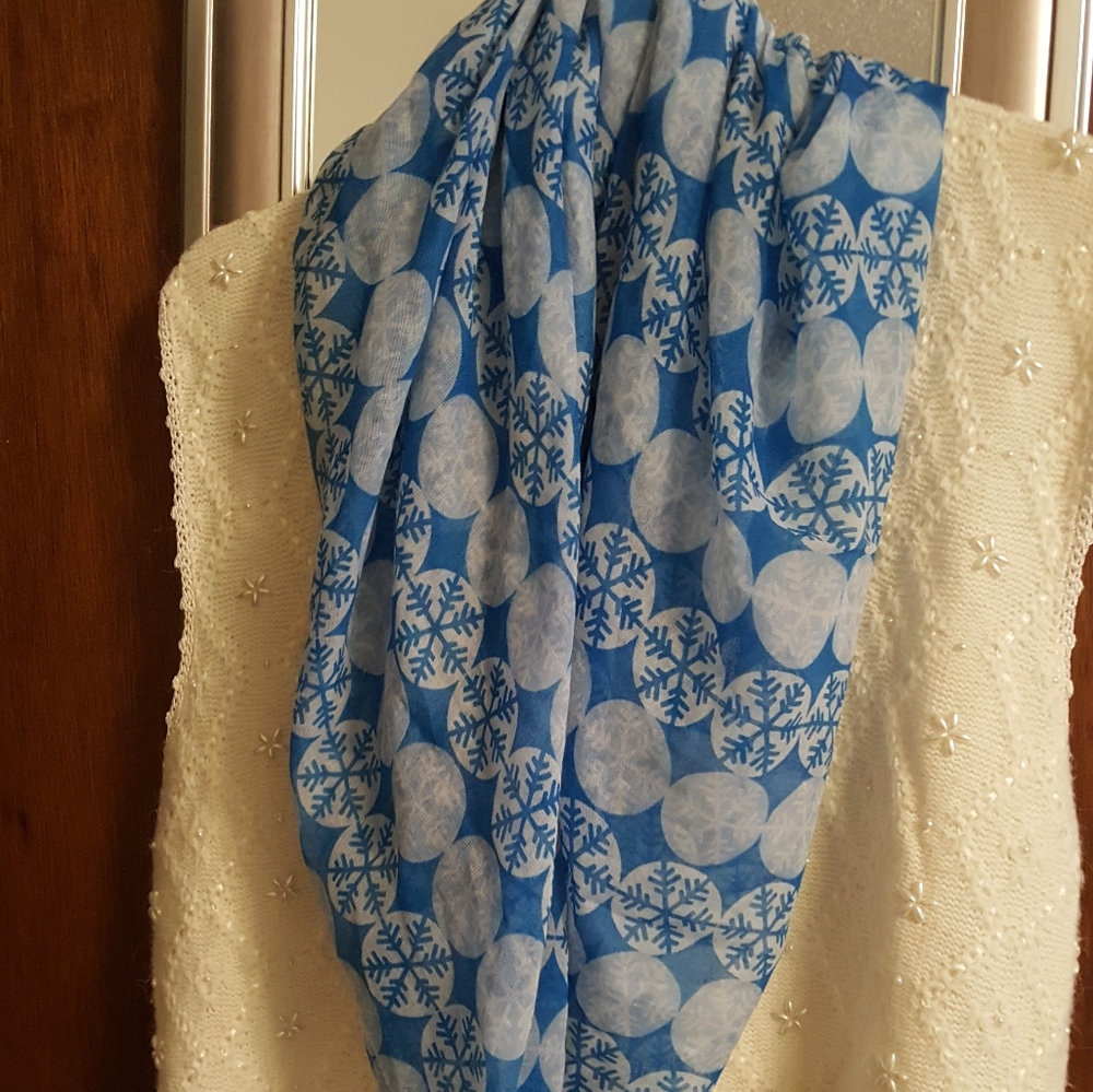 Christmas square scarf